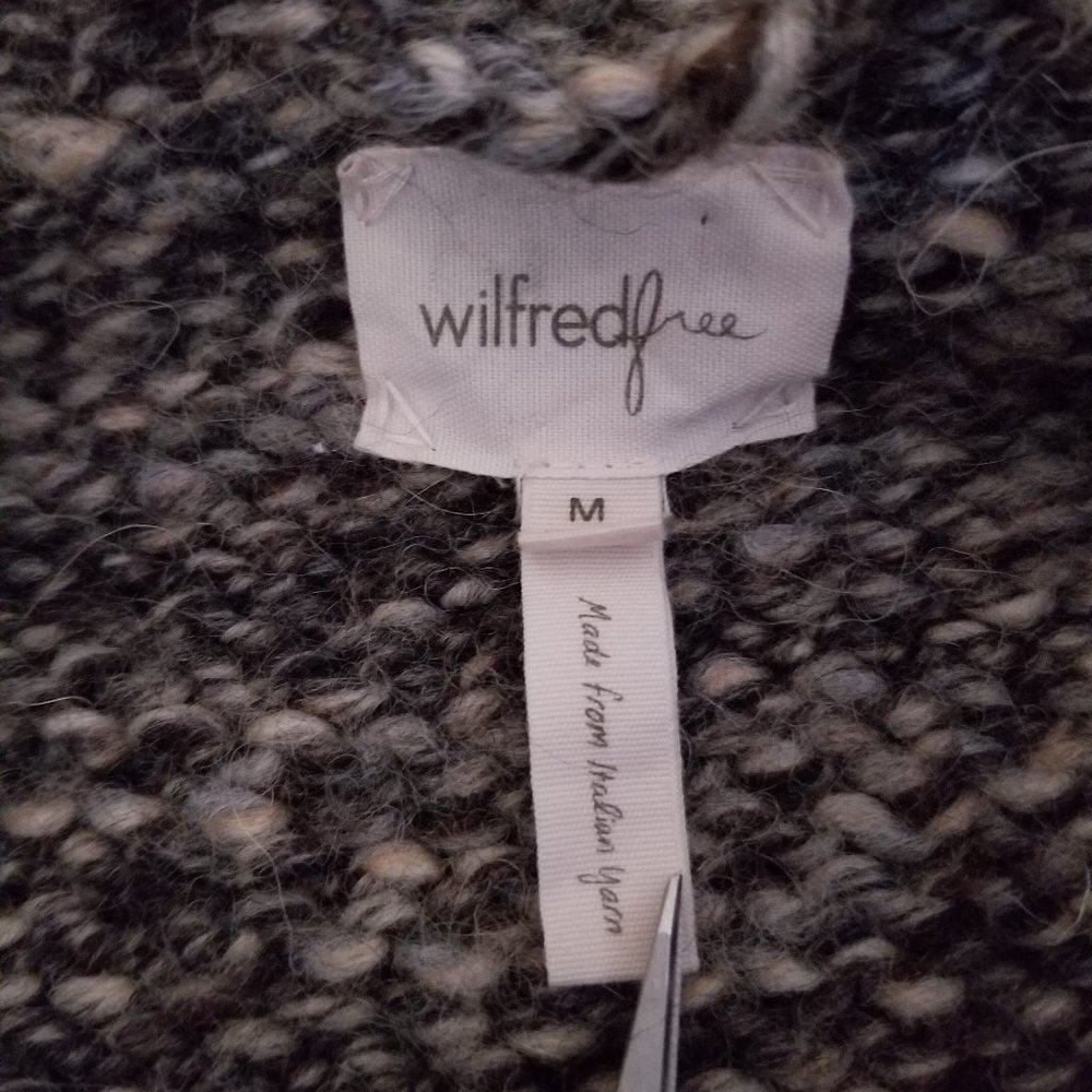 COPY - Warm, unisex M, zip jacket/sweater, vintage, alpaca wool, Wilfred Free - Picture 7 of 8